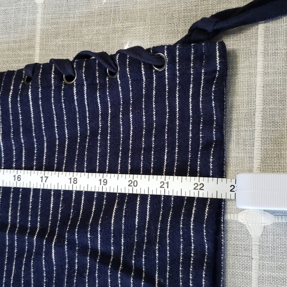 MADEWELL Striped Side-Lace Top, Size S - Picture 14 of 15